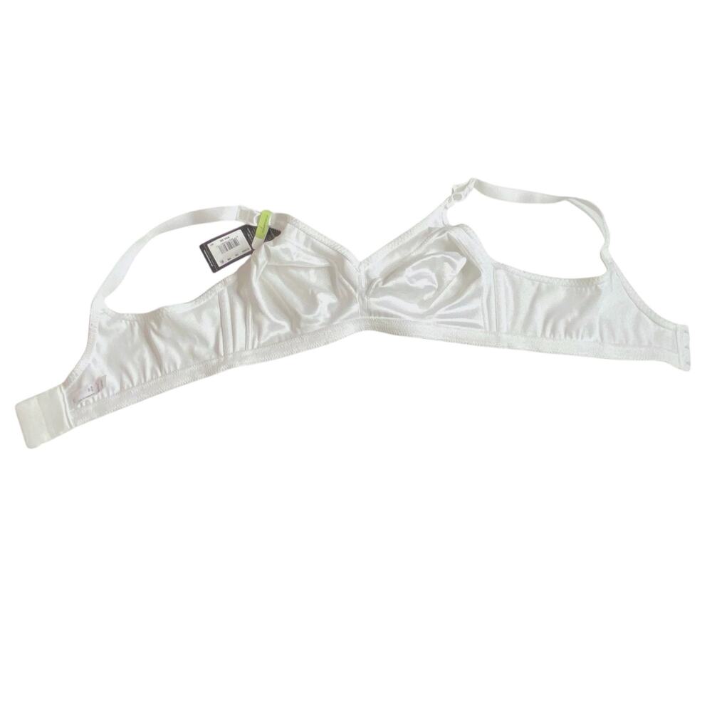 Bali DF3820 Bra Double Support Wirefree Full Coverage Size 40B White NWT 3820 - Picture 8 of 13